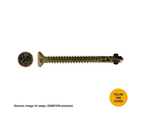 Zinc Winged Self Drilling Screw
